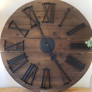 *** SOLD***Large Wall Clock